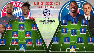 Bayern Munich Must Comeback! 🔥 PSG vs Bayern Munich (5-4 Aggregate) Predicted Lineups & Tactical ...