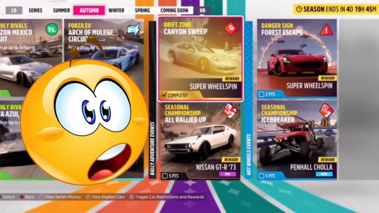 Forza Horizon 5: Rally Drift Zone Canyon Sweep Complete Guide