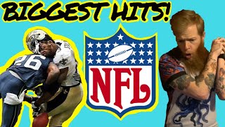 American Football BIGGEST Hits || REACTION