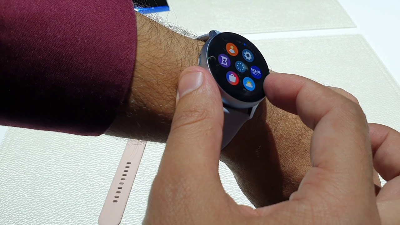connect galaxy watch active to iphone