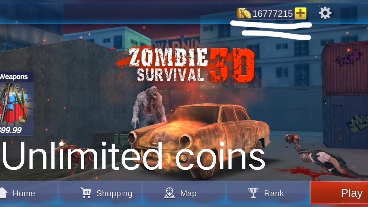 Zombie 3d gun shooter real Survival warfare mod apk Android
