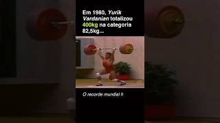 400 KG / 900 LBS OLYMPIC WEIGHTLIFTING TOTAL CATEGORY 82.5 KG 1980 YURIK VARDANIAN HISTORY #shorts