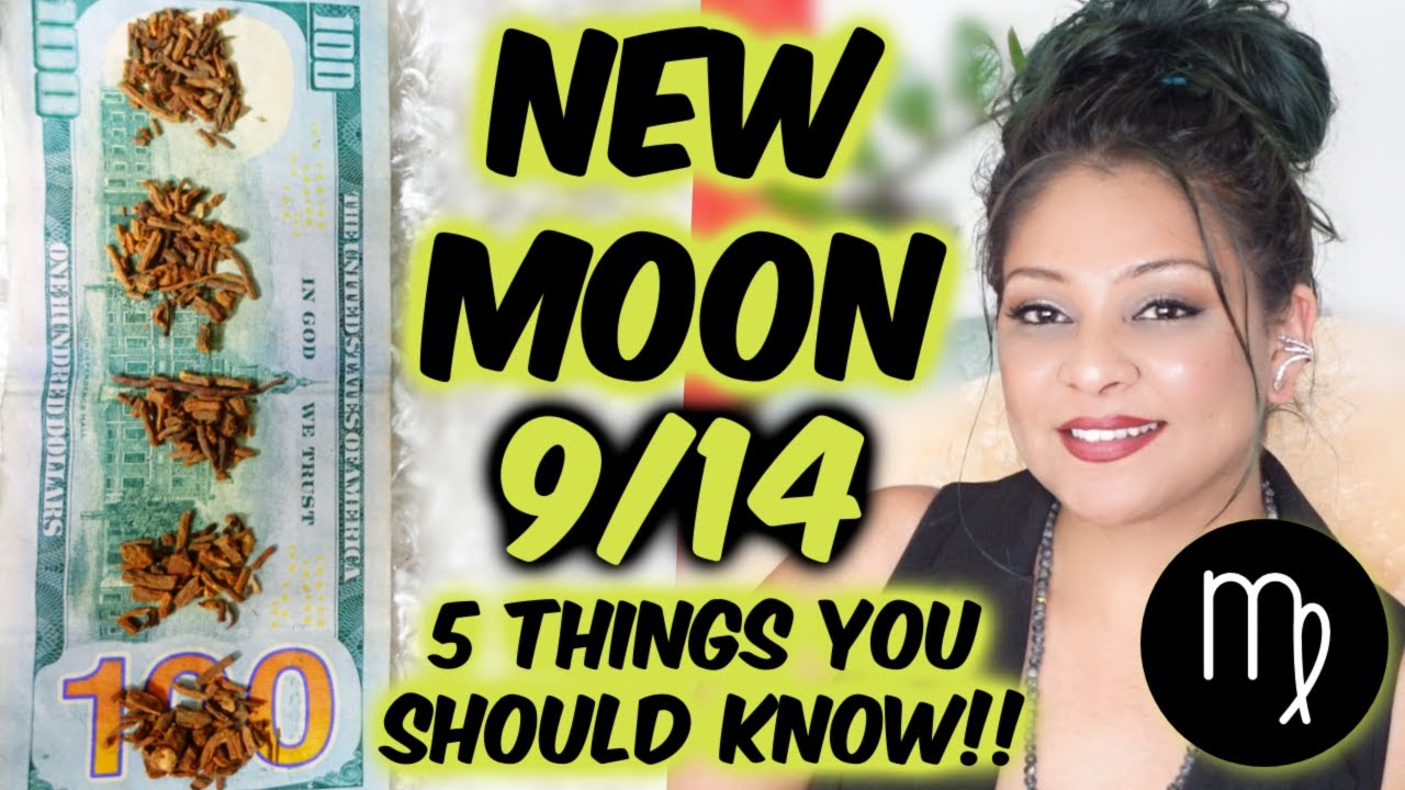 NEW MOON SEPTEMBER 14 IN VIRGO ♍ 5 WAYS TO MANIFEST WITH THIS NEW MOON ENERGY!!