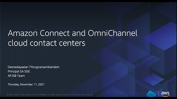 Amazon Connect: Omnichannel Cloud Contact Center for Superior Customer Service at Lower Cost