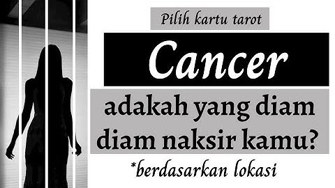 CANCER 🦝ADAKAH YANG NAKSIR KAMU SAAT INI?🦝Mari Tarot #tarotindonesia #pilihkartu #cancer #tarot 