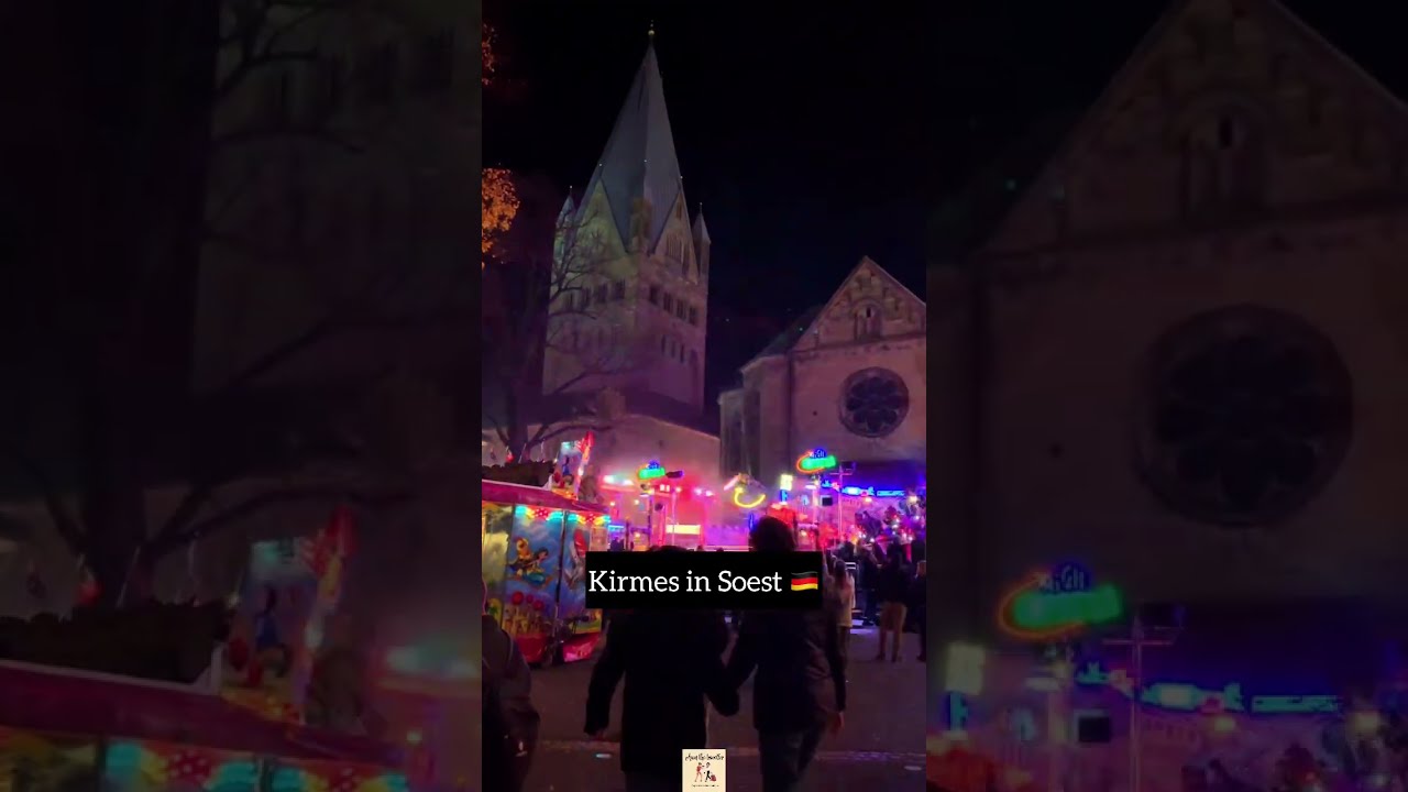 Kirmes in Soest, Germany 🇩🇪 🎡 