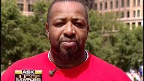 Ask Judge Mathis- October 4, 2010