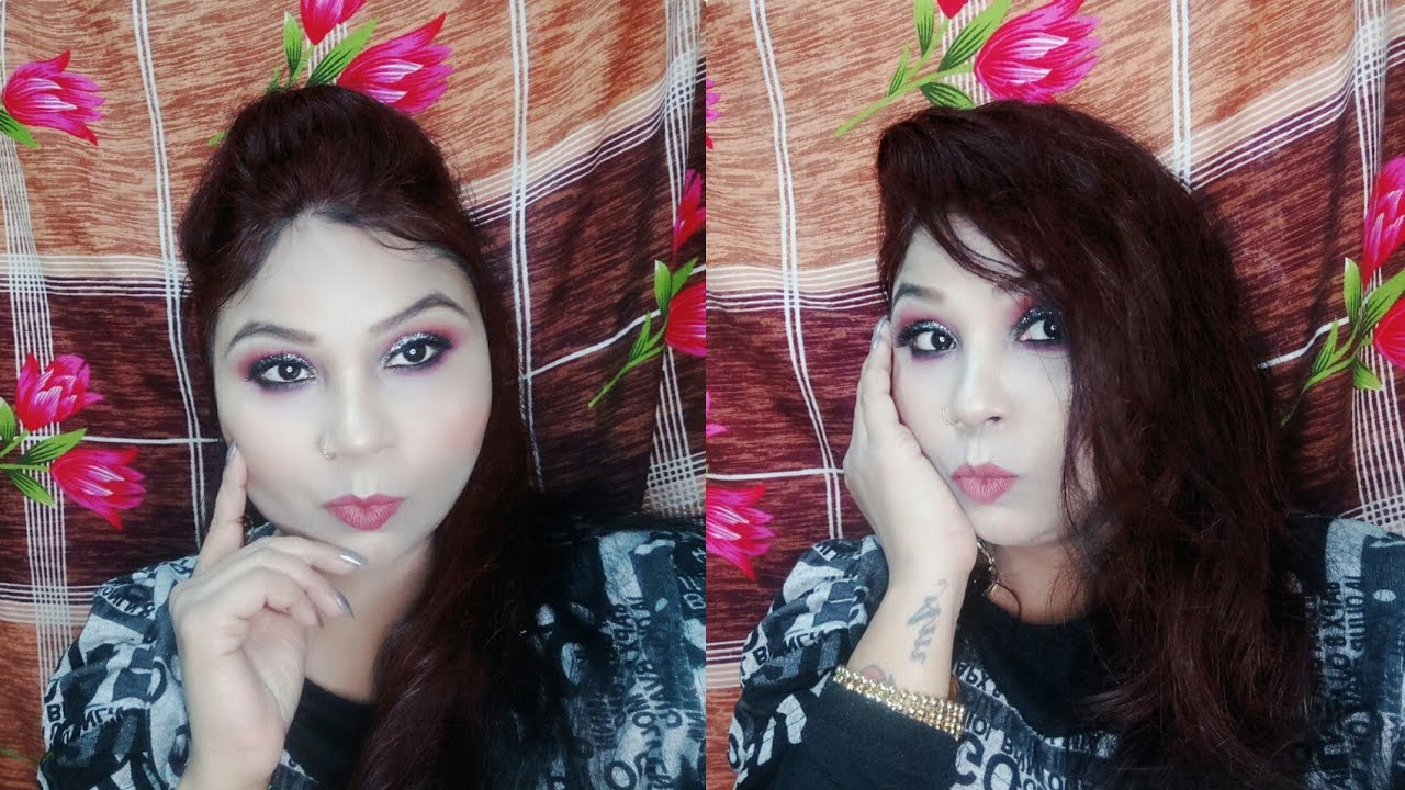 Cocktail party makeup look