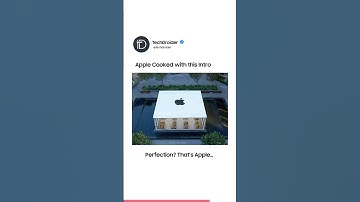 MOST Satisfying Apple Intro EVER!