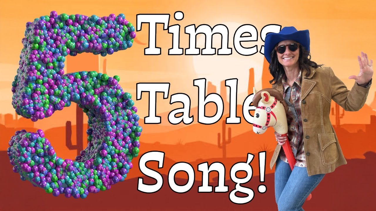 Mrs. Campbell and Class Sing 5 Times Table Song! - YouTube