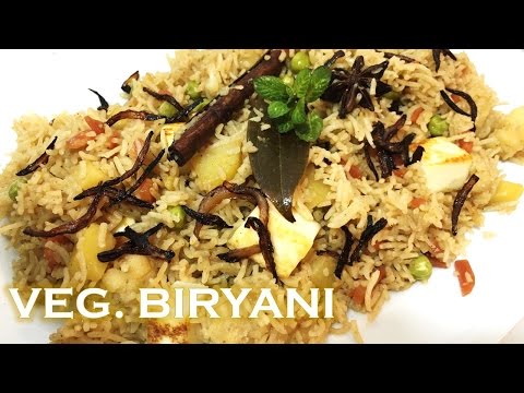 Indisch Kochen: Vegetarisches Gemüse Biryani Rezept -Reispfanne - InderKocht Folge 38