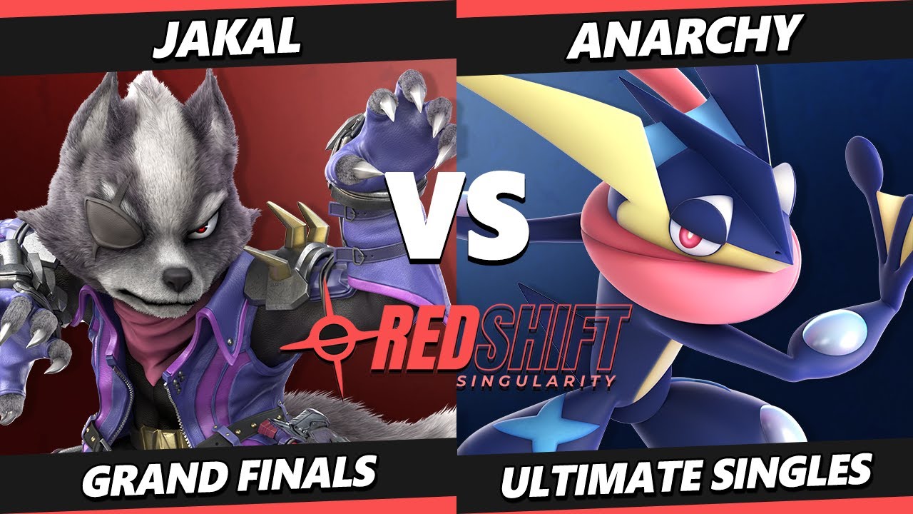 RedShift: Singularity GRAND FINALS - Jakal (Wolf) Vs. Anarchy (Greninja) Smash Ultimate - SSBU