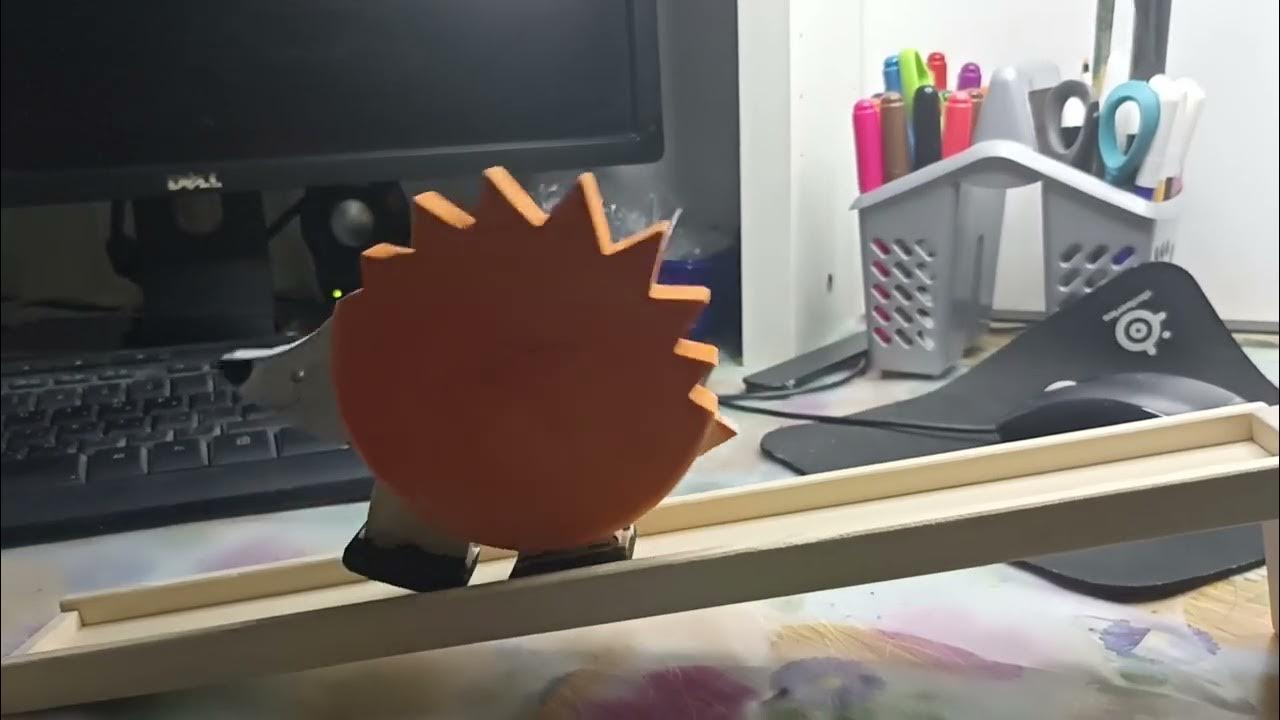 hedgehog ramp walking wooden Petra toy YouTube