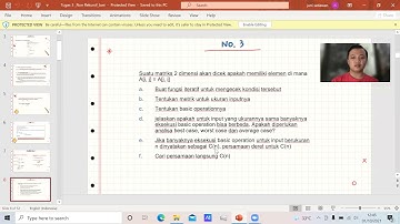 TUGAS 3 DESAIN DAN ANALISIS ALGORITMA (Analisa Algoritma Non Rekursif)