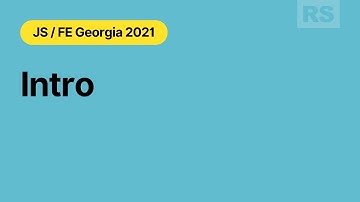 Rolling Scopes School Georgia. Intro