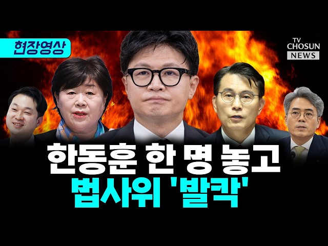 “한동훈 불러야” ↔ “한동훈 하수인”···韓 증인 채택 두고 여야 난타전 [티조 Clip]