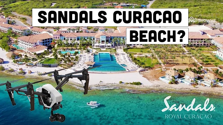 Drones capture Sandals Royal Curaao