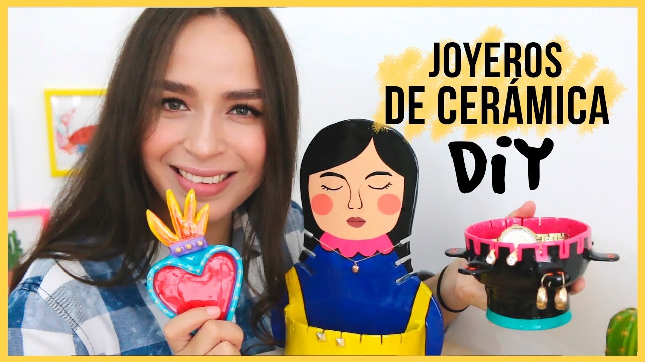 CÓMO HACER UN JOYERO DE CERÁMICA FRÍA / WenDIY