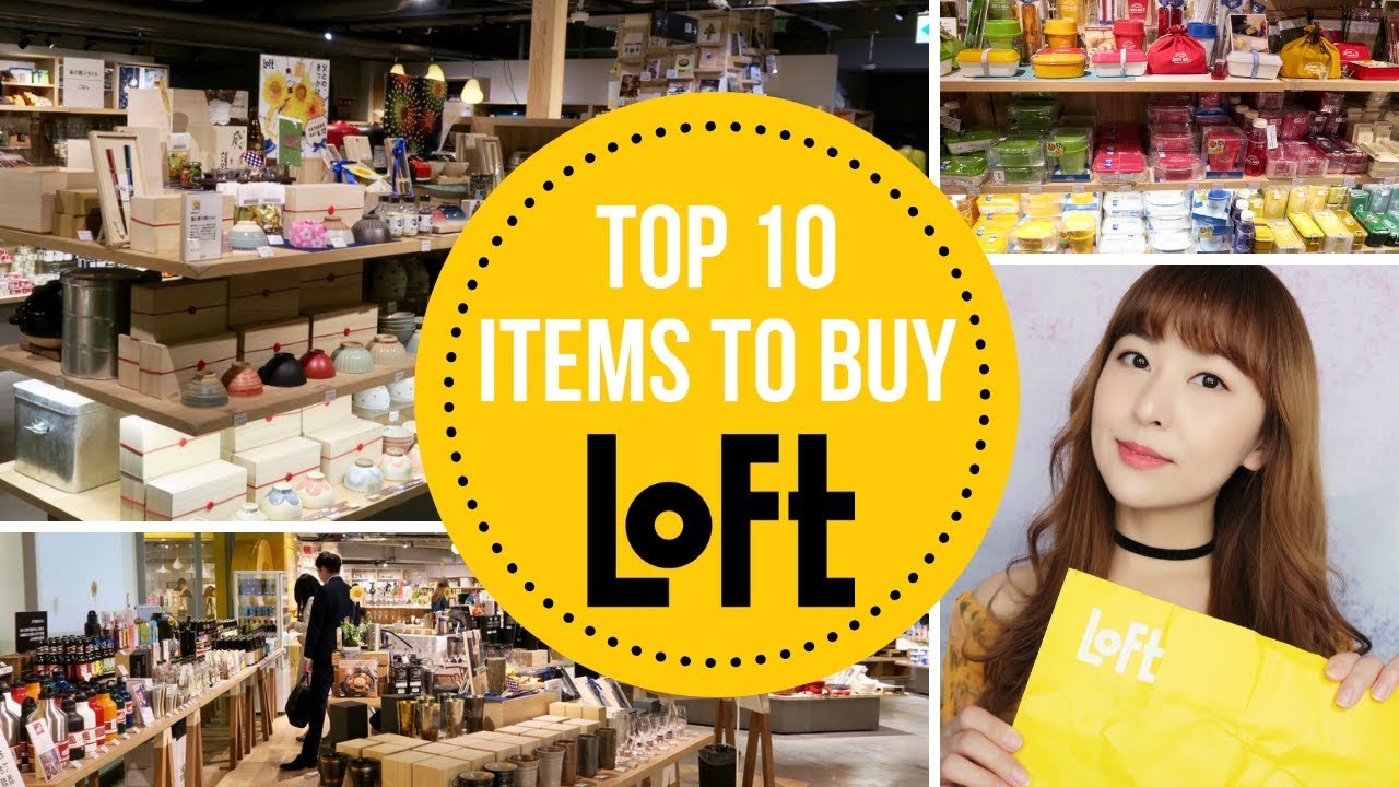 Top 10 Things To Buy At Loft Best Store In Japan Japan Shopping Guide Youtube [ 720 x 1280 Pixel ]