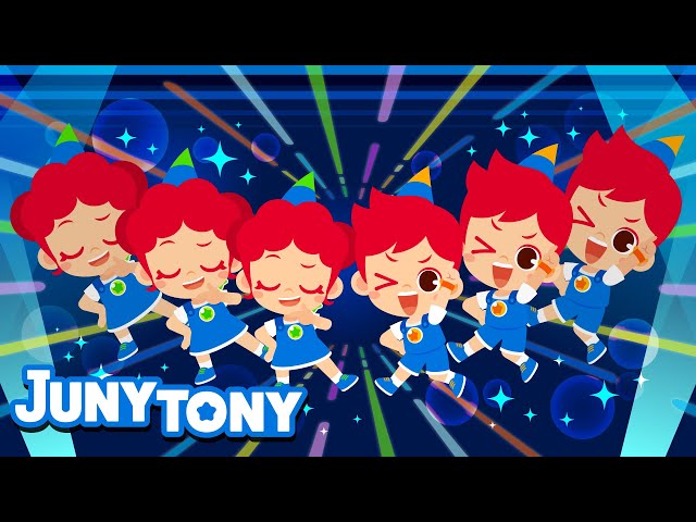 JunyTony Song | Come and play with us! | JunyTony Theme Song | Dance Songs for Kids | JunyTony class=