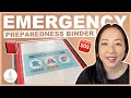 How to Organize an Emergency Preparedness Binder