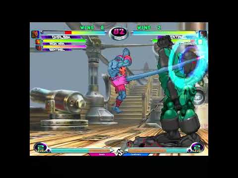 MvC2 Dhalsim 50%+ (80%-85% total) K.O. sequence with Sentinel rocket punch assist 8/16/23