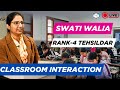 SWATI WALIA RANK 4 (TEHSILDAR) CLASSROOM INTERACTION #joktaacademy #dharamshala #shimla #chandigarh