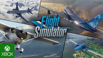 Microsoft Flight Simulator on Xbox Series X - Intro, Options, Marketplace and Flight Training