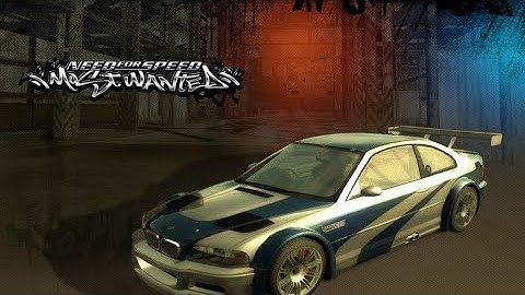 NFS MOST WANTED BMW M3 GTR Gameplay (android/ios)