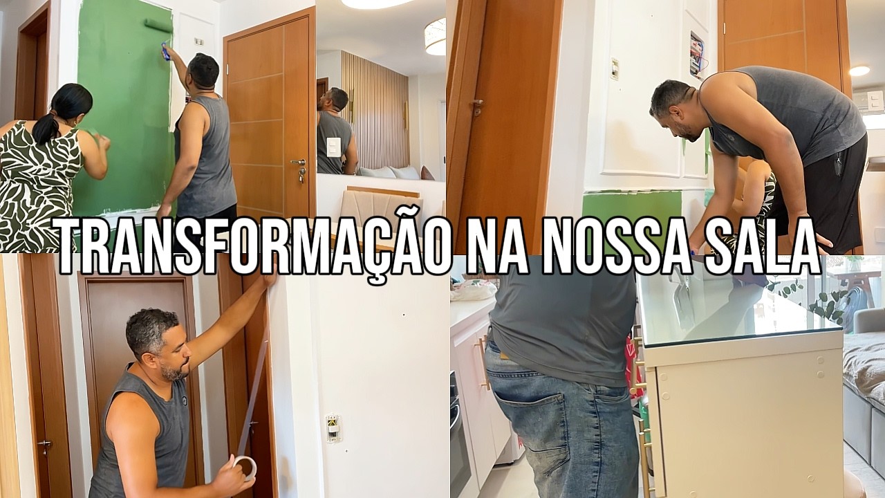 MUDAMOS A SALA *FICOU DIFERENTE E LINDA*