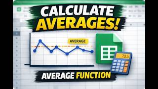 Google Sheets AVERAGE Function