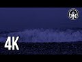 Sounds of sea waves. 3 hours of 4K video for sleep, focus, study, background.