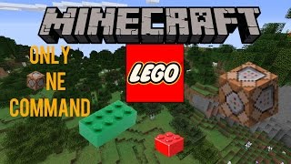 LEGO Only One Command 1.10 | Minecraft