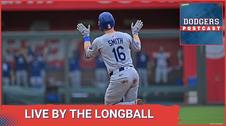 DODGERS POSTCAST: Dodgers wrap up the series w homers from Kike and Will Smith