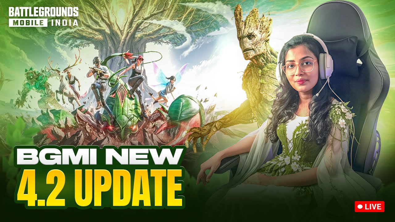 BGMI 4.2 UPDATE LIVE TAMIL GIRL GAMER✨ 