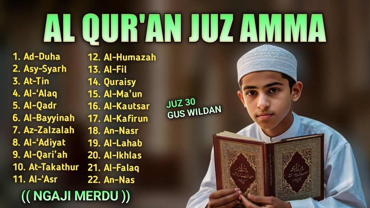 Murottal Al Quran merdu Juz 30 Juz Amma | ngaji alquran