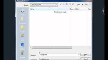 Importing LandXML Files -- Siteworks for Revit