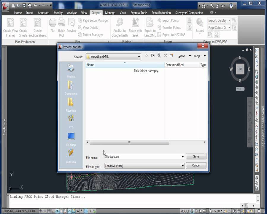 Importing LandXML Files -- Siteworks for Revit - YouTube