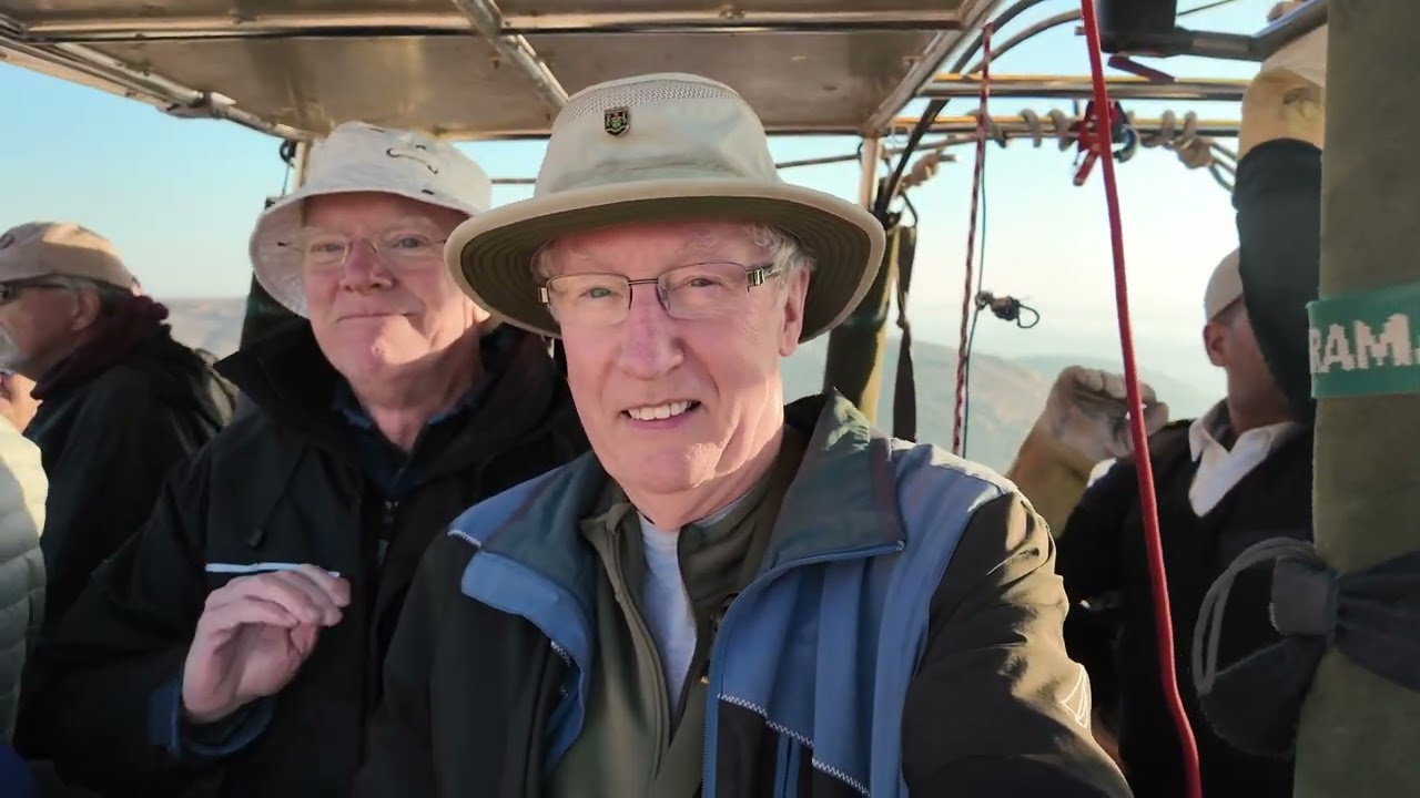 Hot Air Baloon Ride Over Egypt's Valley of The Kings