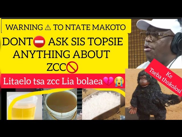 WARNING ⚠️ TO NTATE  MAKOTO NOT TO ASK MAMOKOENA ZCC LEBANE ANYTHING ABOUT ZCC class=