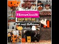 🕷🎃🍁👑 HomeGoods Halloween/ Fall 2020!! Beautiful Home Decor & More!! 🛒🎃🍁👑