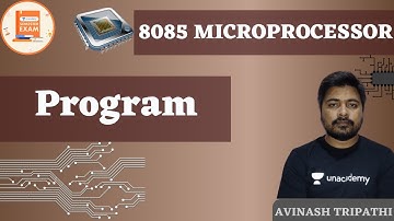 Program | 8085 Microprocessor | GATE/ESE | Avinash Sir