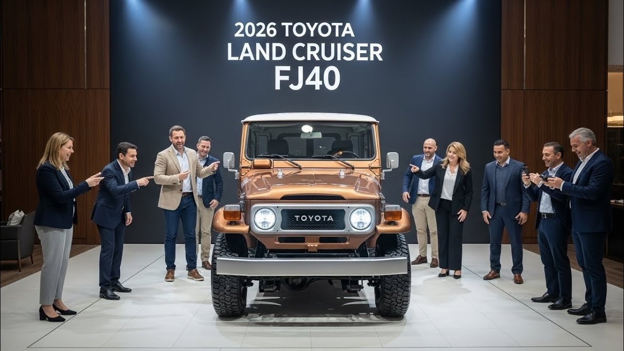 2026 Toyota Land Cruiser FJ40 🔥 दमदार वापसी | क्लासिक लुक, मॉडर्न टेक्नोलॉजी