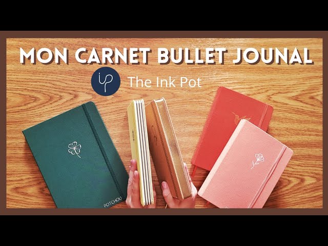 UNBOXING  Carnets bullet journal personnalisables The Ink Pot 