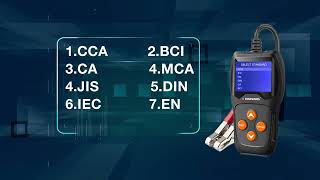 Konnwei Kw600 Car Battery Tester Video 3