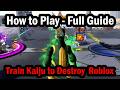 How to Play Train Kaiju to Destroy Roblox - Full Guide