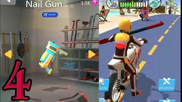 Racing Smash 3D Unlock Nail Gun levels 51-60 | Gameplay Android HD Games #1992Games