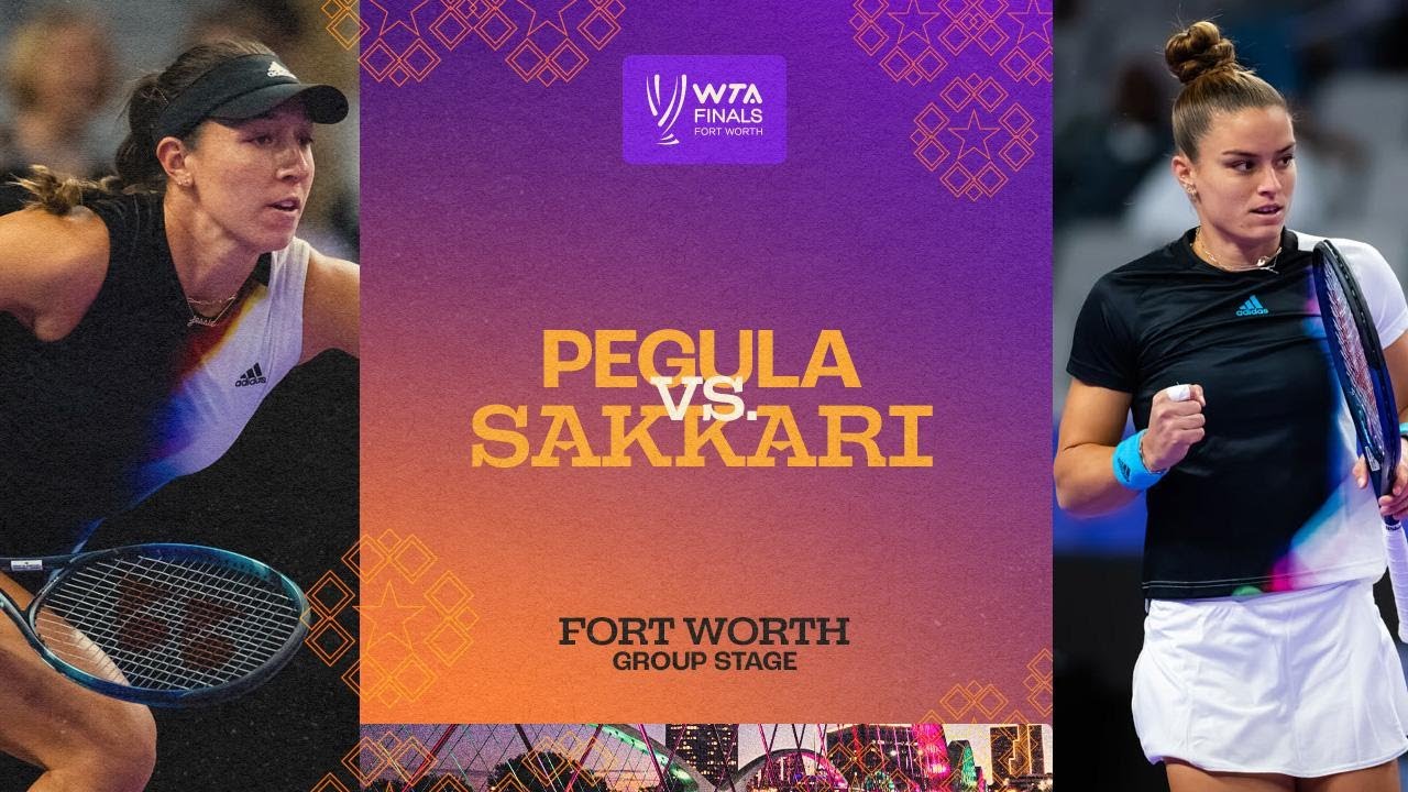 Jessica Pegula vs. Maria Sakkari | 2022 WTA Finals Group Stage | Match Highlights