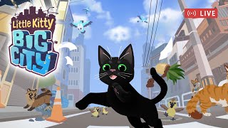 First Time Playing Little Kitty, Big City | Leisurely Live Streaming