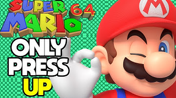 Is it Possible to Beat Super Mario 64 While Only Pressing Up?